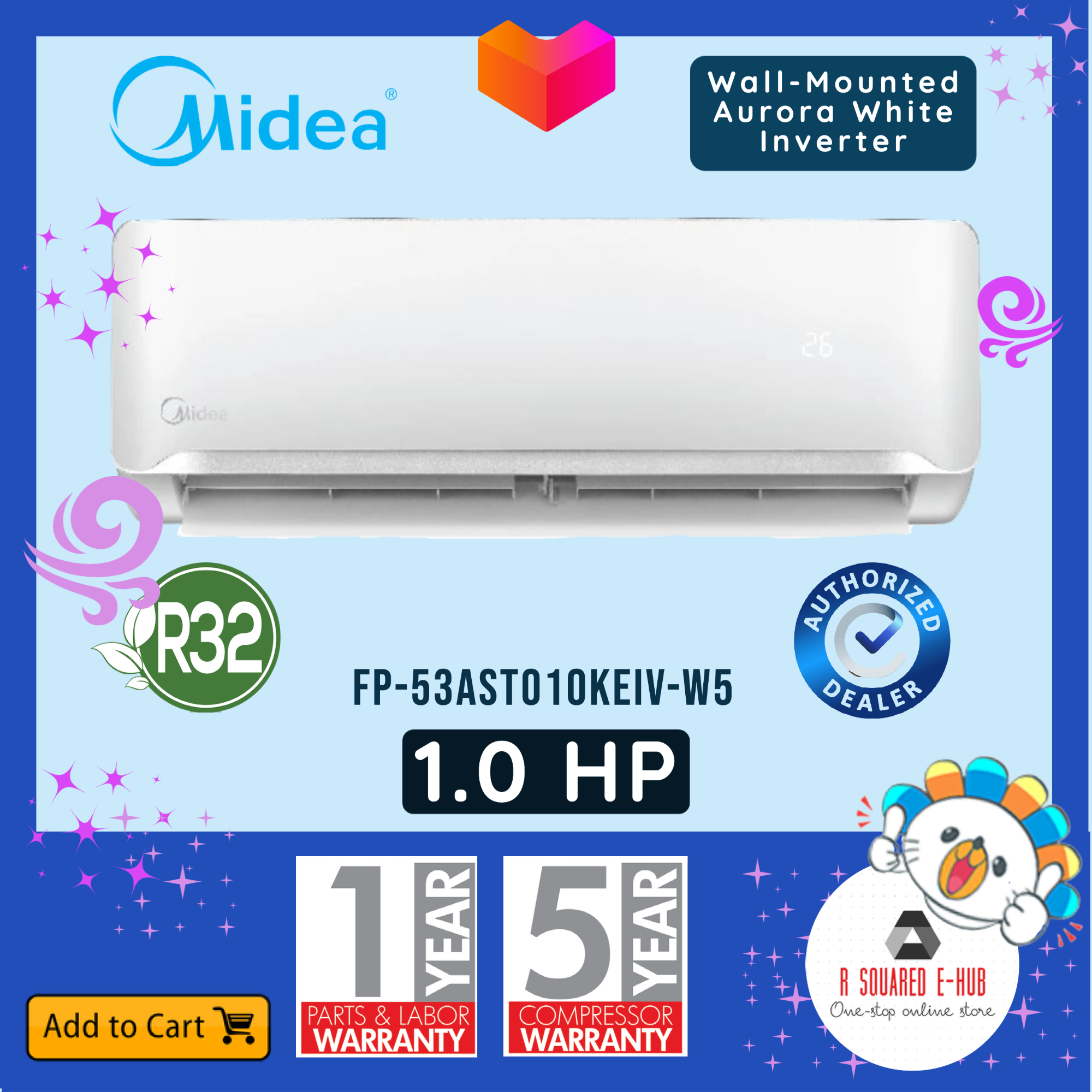 midea fp 53ast015keiv w5