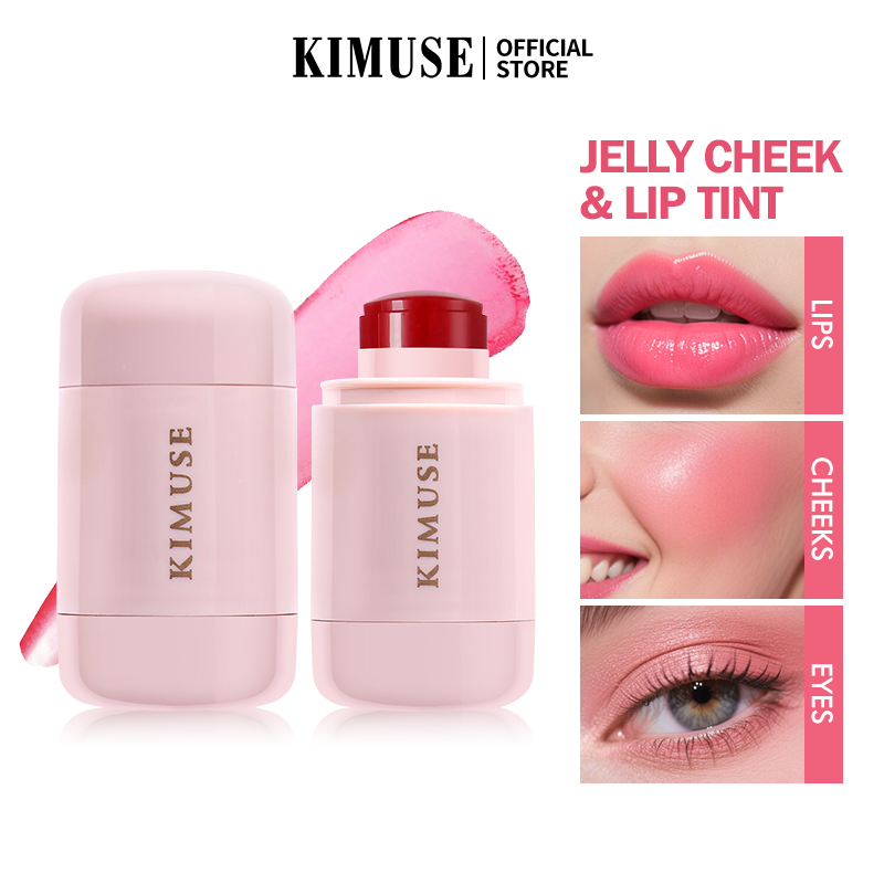 Discount on KIMUSE  shoes - SKU: KIMUSE Cool Jelly Cheek & Lip Tint Waterproof And Long-Lasting Water Jelly-Like Lip Tint High Pigmen