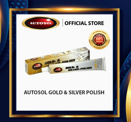 AUTOSOL GOLD AND SILVER POLISH 75ml Made in Germany