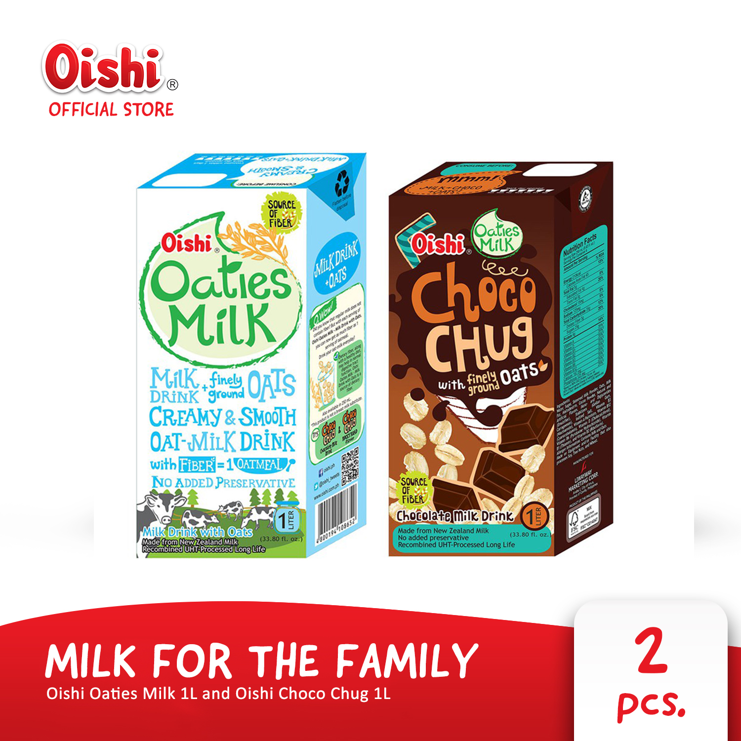 Oishi Milk for the Family