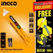 Ingco Voltage Detector and Environmental Test Kit Combo with Battery