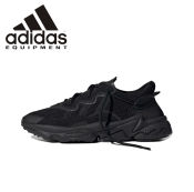 Adidas Men's professional training shoes Women's casual sports running shoes Black gray white