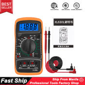 XL830L Digital Multimeter Handheld Voltmeter AC DC Ohm Tester