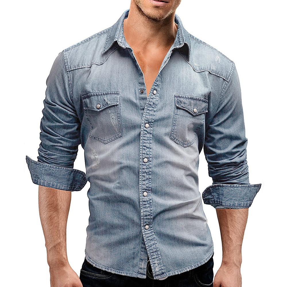 Buy Denim Shirts For Men Online In India At Lowest Prices | Tata CLiQ-nextbuild.com.vn