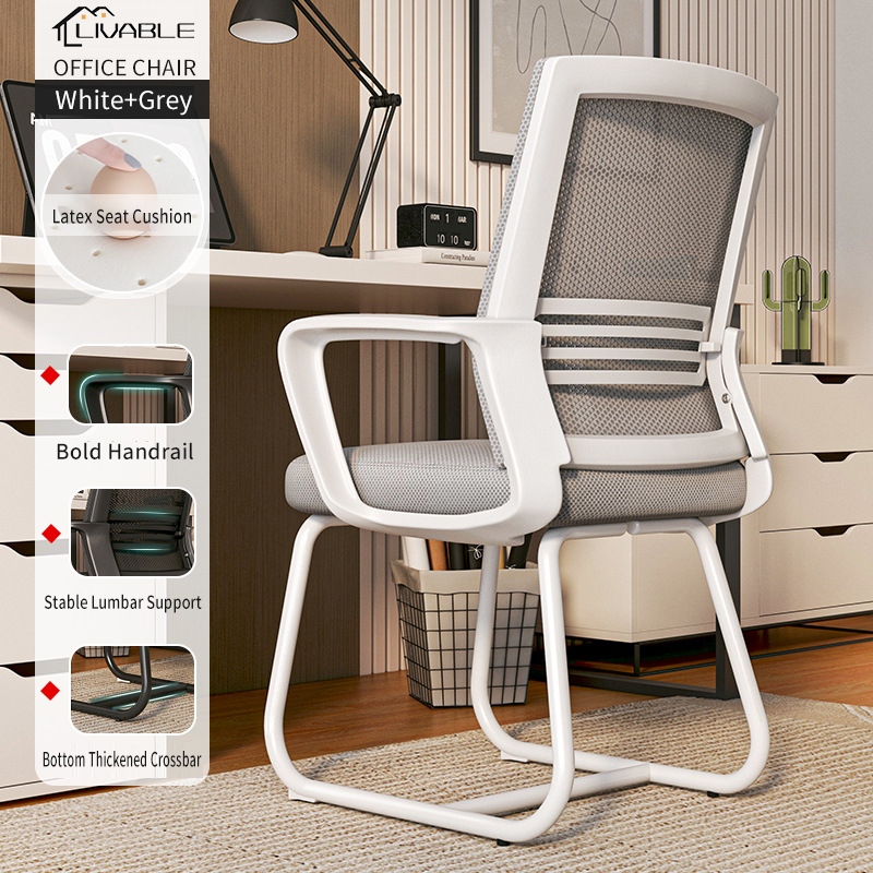 LIVABLE Office Chair Ergonomics Chair Computer Chair Conference Chair Gaming Chair High Back Comfortable Mesh Office Chair With Lumbar Support Home Office Chair Furniture - Image 4