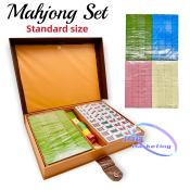 Mahjong set color Ivory Mahjong With Number