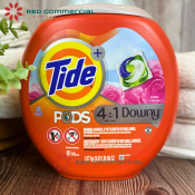 Tide Pods 4 in 1 with Downy, 61/25 capsules