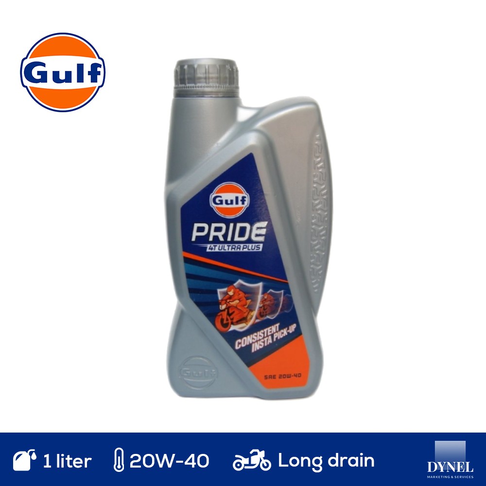 Gulf Pride T Ultra Plus W Motorcycle Oil Liter