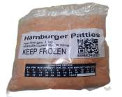 Unmolded BK Hamburger patties 1Kg