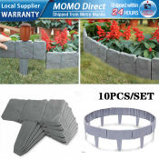 Stone-Style Garden Fence Border by OEM
