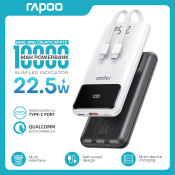 RH10pro 10000mAh Powerbank with Super Fast Charging and LED Display