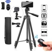 Bluetooth Tripod Stand with Remote for Travel Photography, 3120