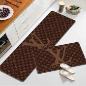 MW Printed Kitchen Floor Mats Set - Non-Slip, Stylish Rugs