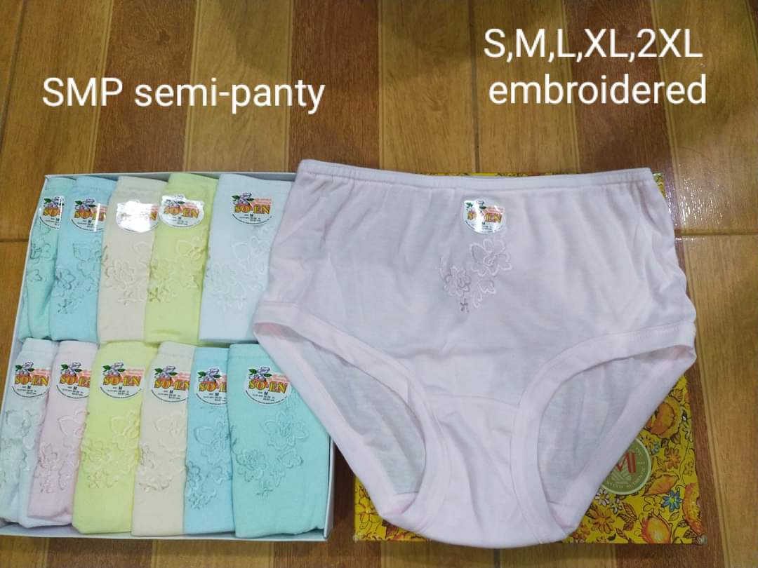 SSM002 SO-EN SEMI PANTY for ladies by 6 & BY 12