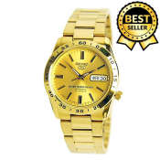 Seiko 5 Women's Gold Automatic Watch, Water Resistant