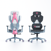 Gameforge Gaming chair, partitioned backrest, dynamic fit ergonomic chair, gaming chair, office chair