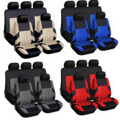 SCM Polyester Car Seat Cover Set - Universal Fit