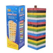 ghmj27 wooden jenga block toy 54pcs small size