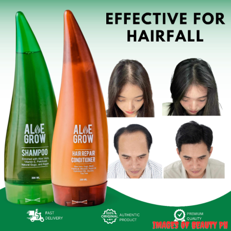 Aloe Grow Hair Shampoo & Conditioner - 300ml Anti-Dandruff