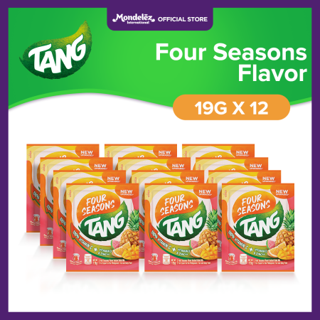 Tang Instant Drink Mix - Four Seasons Flavor 19g with Vitamins and Minerals