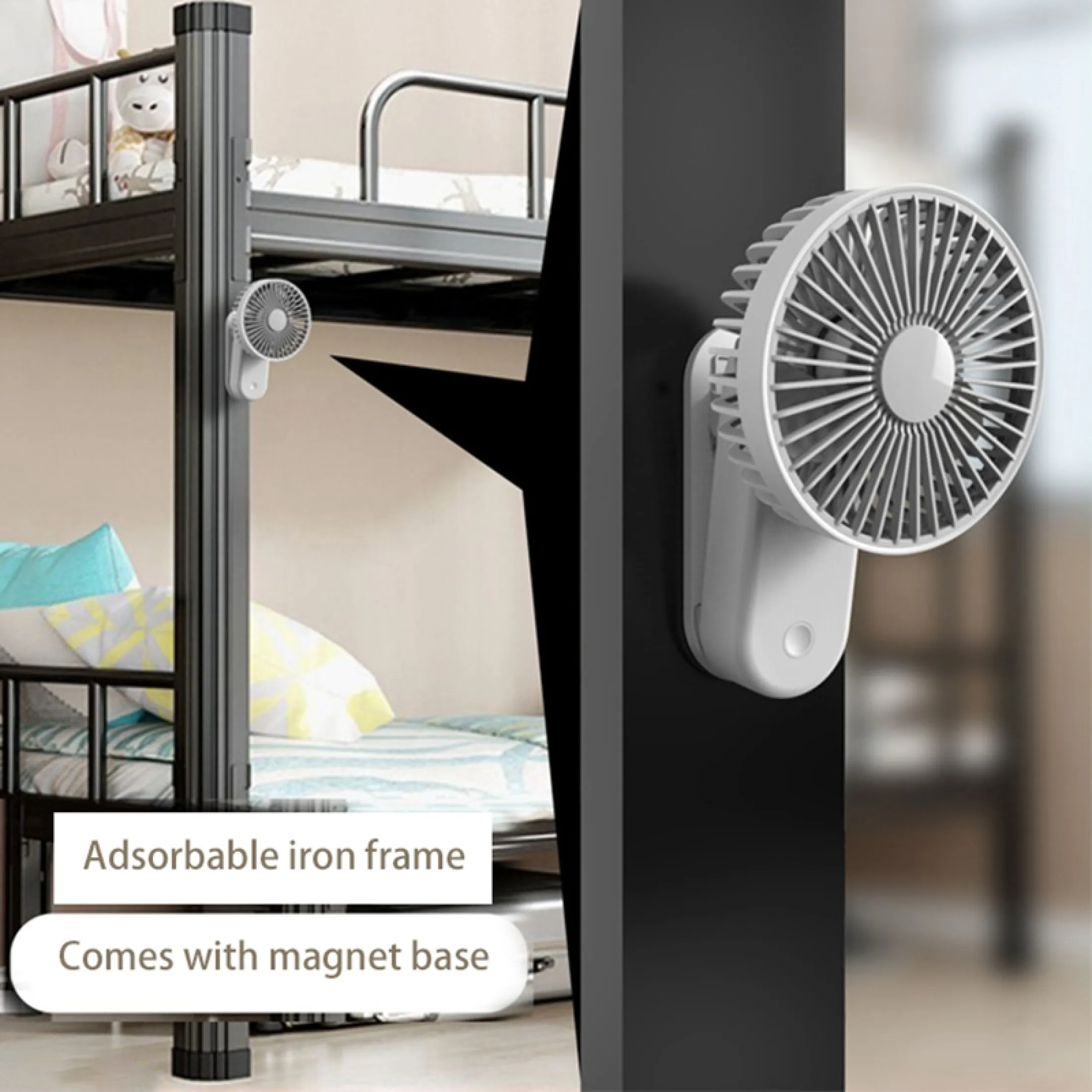 Magnetic Clip On Fan Usb Desk Fan For Baby Stroller Crib Desk Top Car Seat Cart Treadmill Home Office Lazada Singapore