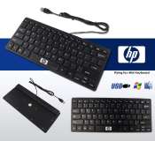 HP Mini Wired USB Keyboard for Laptops and PCs