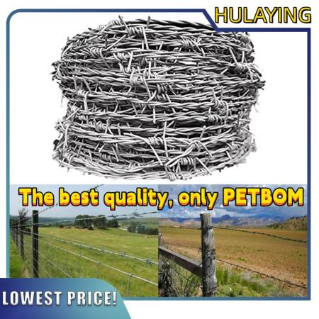 Galvanized Barbed Wire Roll Fence - Anti-climb Protection OEM