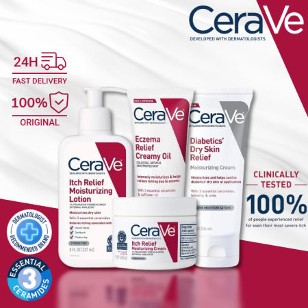 CeraVe Itch Relief Moisturizing Cream - 3 varieties