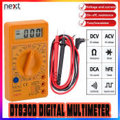 DT830D Mini Digital Multimeter - Voltage Ampere Ohm Tester