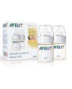 Avent Honeytint PES Bottle 4oz  twin pack