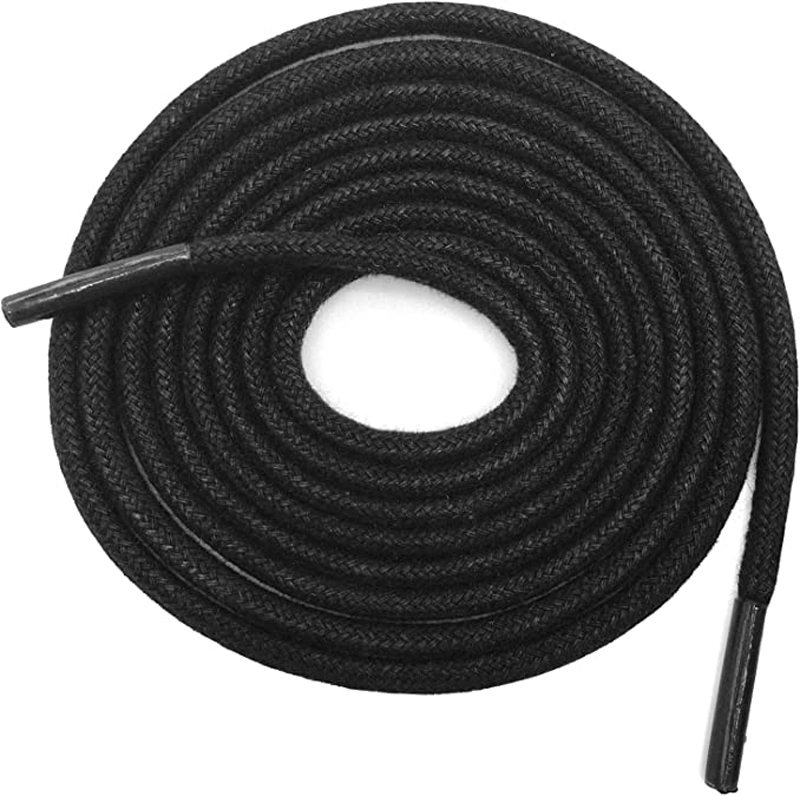 Thick hot sale round shoelaces