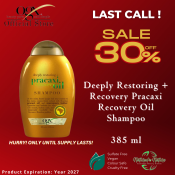 Ogx Deeply Restoring + Pracaxi Recovery Oil Shampoo 385 ml