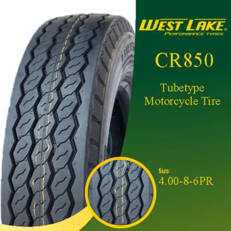 Westlake 4.00-8 6PR TUBETYPE CR850 MOTORCYCLE TIRE