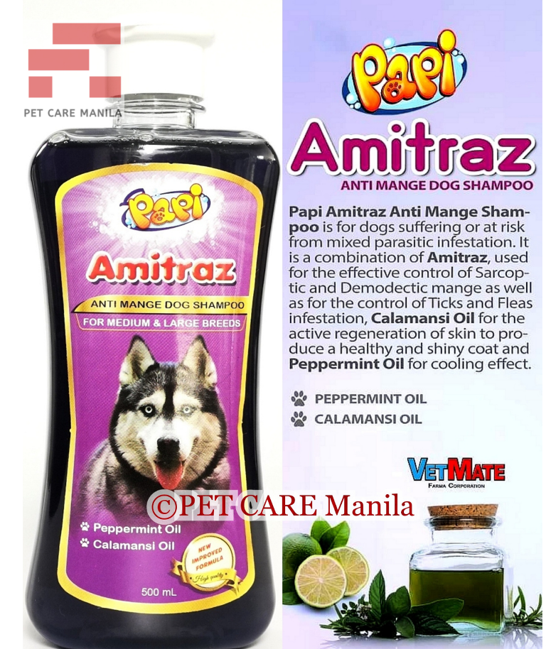 amitraz dog shampoo