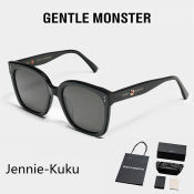 GENTLE MONSTER Women's Polarized Square Sunglasses for Beach Travel