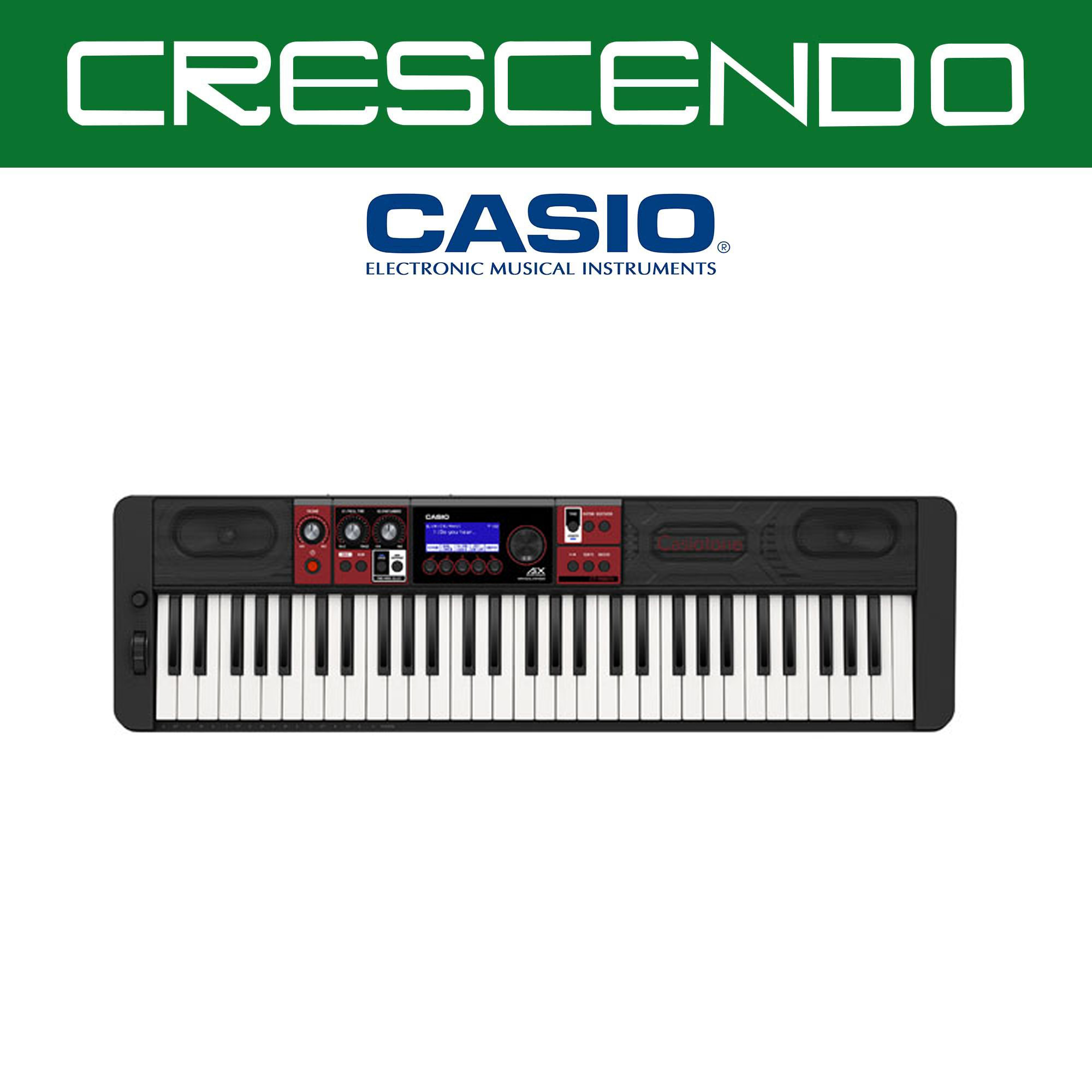 Casio Casiotone Keyboard with Vocal Synthesis and Free Adapter