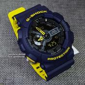 G-SHOCK GA110 LN-2A: Dual-Time Shock/Waterproof Sports Watch