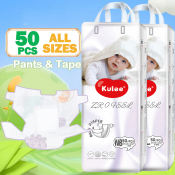 50 Pcs Leakproof Disposable Baby Diaper Pants - Ultra Thin