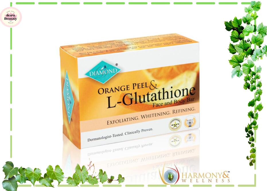 Diamond Orange Peel & L-Gluta Soap 150g
