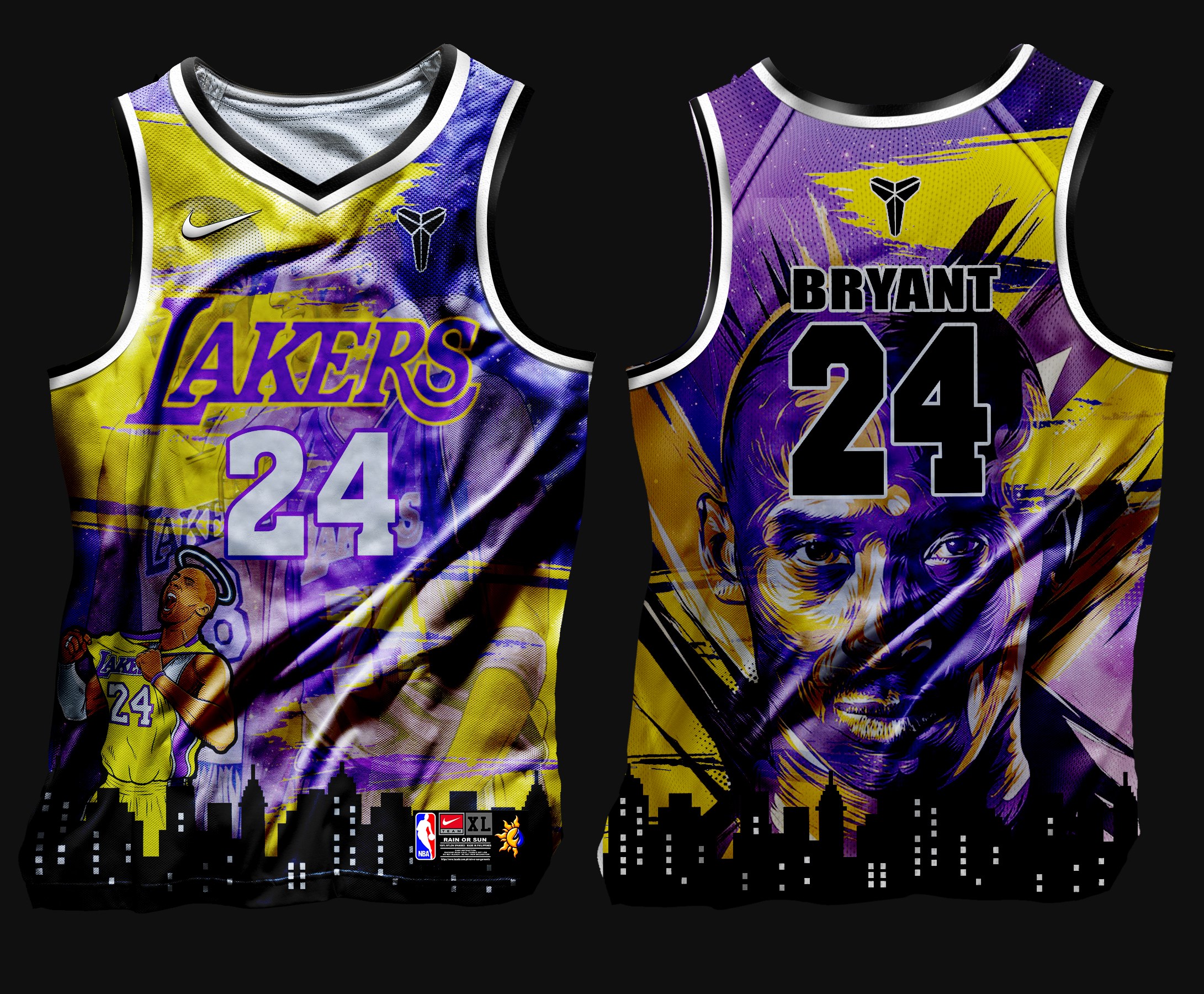 Black Mamba 🐍 Full - 23 Clothing and Sublimation Jersey