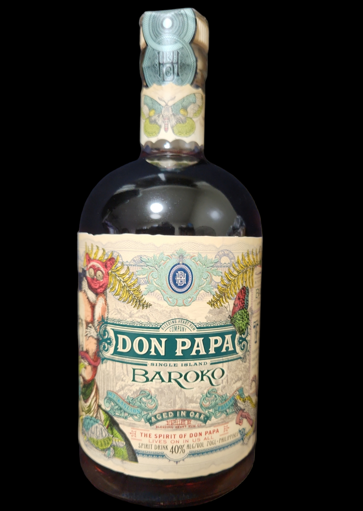 Don Papa Baroko Rum - Philippines RumX - RX605