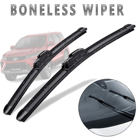 Universal Windshield Wiper Blades - A+ Grade Rubber, Silent