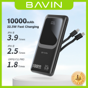 BAVIN 22.5W Super Fast Charging Powerbank with USB-C