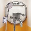 Dermaid Stainless Steel 2-Way Faucet Shower Set with Pressured Head