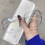 Korean Fashion Anti-Blue Light Glasses - Oversize Frame Eyewear