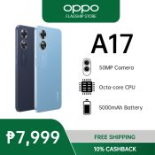 OPPO A17 | Long-lasting Battery Phone | AI Camera Smartphone