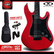 D&D Lightfoot Stratocaster Electric Guitar + Free Accessories