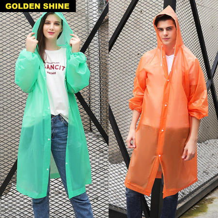 Waterproof Hooded Raincoat for Women and Men by EVA