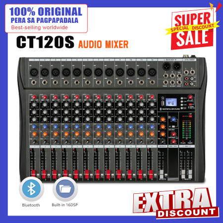 Yamaha CT-120S Bluetooth Mixer with Reverb Effect for Karaoke