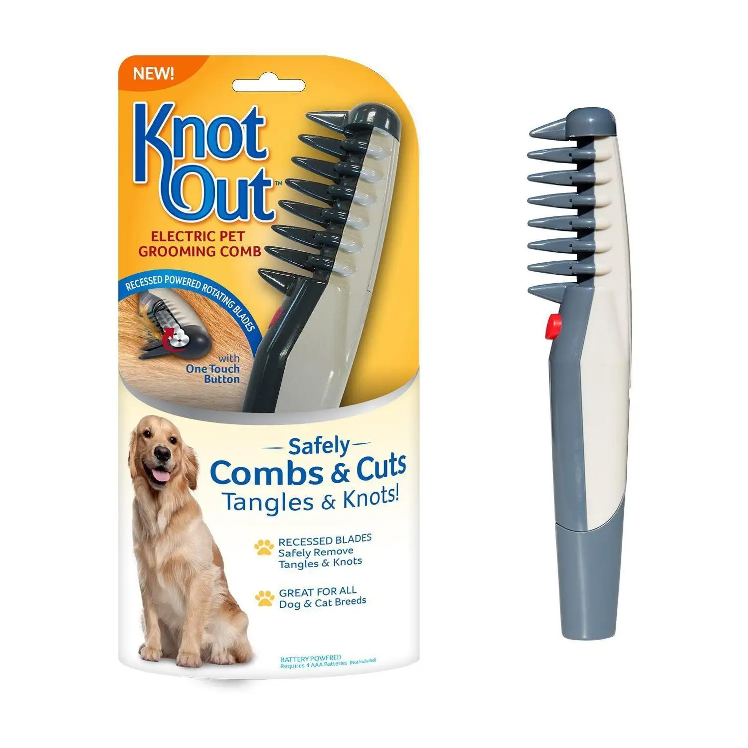 dog grooming combs with blades